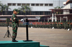 Pangdam Jaya Pimpin Gelar Pasukan Penegakan PSBB Total DKI Jakarta