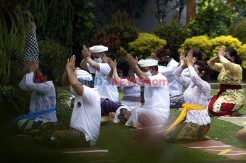 Perayaan Galungan di Tengah Pandemi Covid-19