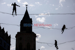 Menjaga Keseimbangan di Urban Highline Festival Polandia