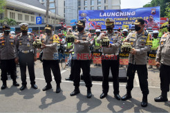 Polda Jateng Launching Ranmor Tim Tindak Covid-19