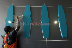 Underpass Senen Dipercantik Ornamen Khas Betawi