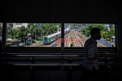 Sky Bridge Fasilitas Baru Stasiun Kereta Api Bandung