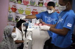 Pemeriksaan Mata Gratis Dalam Rangka HUT MNC Media