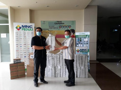 MNC Peduli Bagikan Makan Siang ke Tenaga Medis di 4 Rumah Sakit