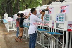 Pembuatan Wastafel Portable Untuk Cegah Penyebaran COVID-19