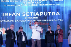 Dirut Garuda Indonesia Raih The Best CEO BUMN Award 2020