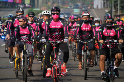 Gowes Asik Smartfren Ajak Masyarakat Berolahraga dengan Protokol Kesehatan