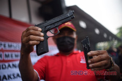 Pemusnahan Barang Bukti di Kejaksaan Negeri Jakarta Utara