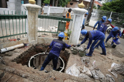 Sudin SDA DKI Jakarta Bangun Sumur Resapan Dangkal 120 Titik
