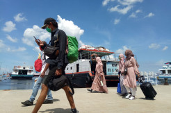 Pemprov DKI Batasi Kapasitas Angkut Kapal Penyeberangan Kepulauan Seribu-Kali Adem