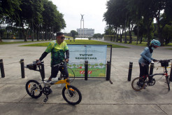 Kasus Covid-19 di Ibukota Belum Mereda, Lapangan Banteng Masih Ditutup untuk Umum