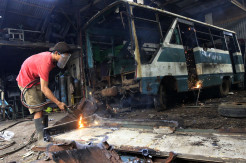 Senjakala Kopaja Berakhir Sebagai Besi Tua