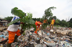 Lautan Sampah di Bekasi Mulai Dihijaukan