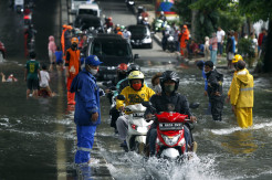 Jarang Terjadi, Sebagian Jalan Antasari Juga Ikut Terendam Banjir