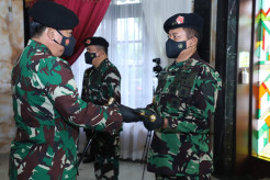 Panglima TNI Lantik Marsda TNI Novyan Samyoga Sebagai Pangkohanudnas