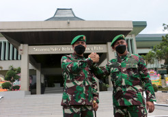 Potret Tradisi Satuan Penyambutan Pangdam IV/Diponegoro Baru