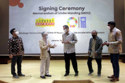 Peduli COVID-19 dan Percepatan SDGs, UNDP Gandeng Indosat Ooredoo