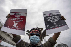 Ratusan Jurnalis Gelar Aksi Solidaritas di Palembang
