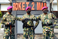 Letkol Marinir Daulat Situmorang Jabat Komando Komandan Batalyon Roket 2 Marinir
