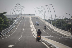 Uji Coba Flyover Cakung