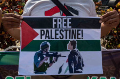 Aksi Solidaritas Palestina di Semarang