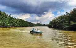 Menyusuri Keindahan Alam Sungai Tallo di Bukit Baruga