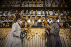 Persiapan Menyambut Hari Raya Waisak 2565 di Jakarta
