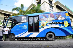 Pemkot Riau Sulap Lima Trans Metro Jadi Bus Vaksinasi Covid-19 Keliling