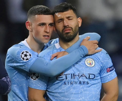 Begini Ekspresi Sergio Aguero Usai Gagal Raih Juara Liga Champions 2021