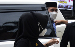 Jalani Pemeriksaan di Polres Gowa, Ini Tampang Oknum Sat Pol PP Penganiaya Ibu Pemilik Kafe
