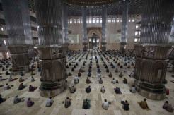 Shalat Jumat Pertama Istiqlal di Masa PPKM, Wajib Bawa Kartu Vaksin