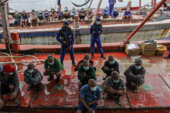 Polair Polda Kepri Tangkap Empat Kapal Pencuri Ikan