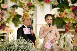 Irfan Hakim dan Vega Darwanti Jadi MC di Lamaran Ria Ricis dengan Teuku Ryan