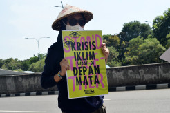 Aksi Tolak Bala Stop Bencana