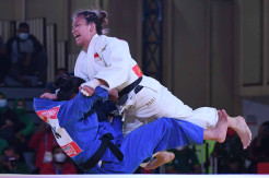Judoka Maryam March Sumbang Medali Emas untuk DKI di Kelas Judo Putri 52 Kg