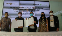 MNC Bank Kerja Sama dengan PT Atome Finance dan PT Kredit Pintar