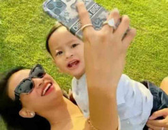 Intip Momen Bahagia Vanessa Angel Semasa Hidup Bersama Si Sulung Gala Sky Andriansyah