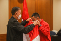 Ketum PSSI Lepas Timnas Indonesia U-18 Pemusatan Latihan di Turki