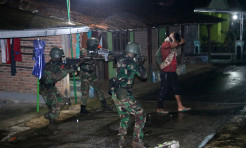 Prajurit Raider 400/BR Gelar Latihan Uji Siap Tempur Pleton di Ngaliyan