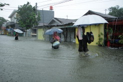 Banjir Rendam Permukiman di Kelurahan Paccinongan Gowa