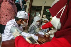 Capaian Vaksinasi Covid-19 di Kota Palangkaraya