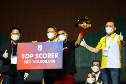 Cetak 11 Gol, Alberto Goncalves Sabet Gelar Top Skor Liga 2