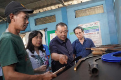 YDBA Kenalkan UMKM Pande Besi Banyumas ke Produsen Alat Kesehatan di Sukabumi