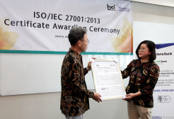 Tingkatkan Standar Keamanan Sistem Informasi, Bank Hana Raih Sertifikasi ISO/IEC 27001:2013