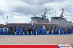 Dua Kapal Perang Baru Produksi Dalam Negeri Perkuat TNI AL