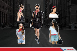 5 Inspirasi Tampil Gaya dengan Bandana