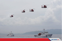 Kapal Militer Malaysia Berseteru dengan Coast Guard China di LCS