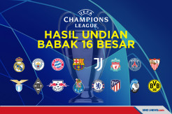 Hasil Undian 16 Besar Liga Champions: Barcelona Tantang PSG