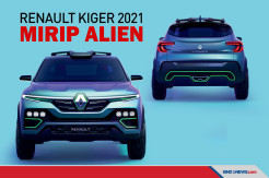 Mirip Alien, Tampang SUV Renault Kiger 2021 Tampil Sporty