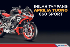 Inilah Aprilia Tuono 660 Sport Naked, Sporty, dan Elegan